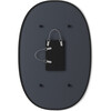 Hub Oval Mirror, Black Frame - Mirrors - 6