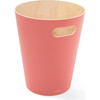 Woodrow Wastebasket, Coral - Wastebaskets - 1 - thumbnail