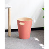 Woodrow Wastebasket, Coral - Wastebaskets - 2