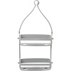 Flex Shower Caddy, Grey - Bathroom Accessory Sets - 1 - thumbnail