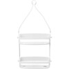 Flex Shower Caddy, White - Bathroom Accessory Sets - 1 - thumbnail