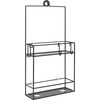 Cubiko Shower Caddy, Black - Bathroom Accessory Sets - 1 - thumbnail