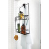 Cubiko Shower Caddy, Black - Bathroom Accessory Sets - 2