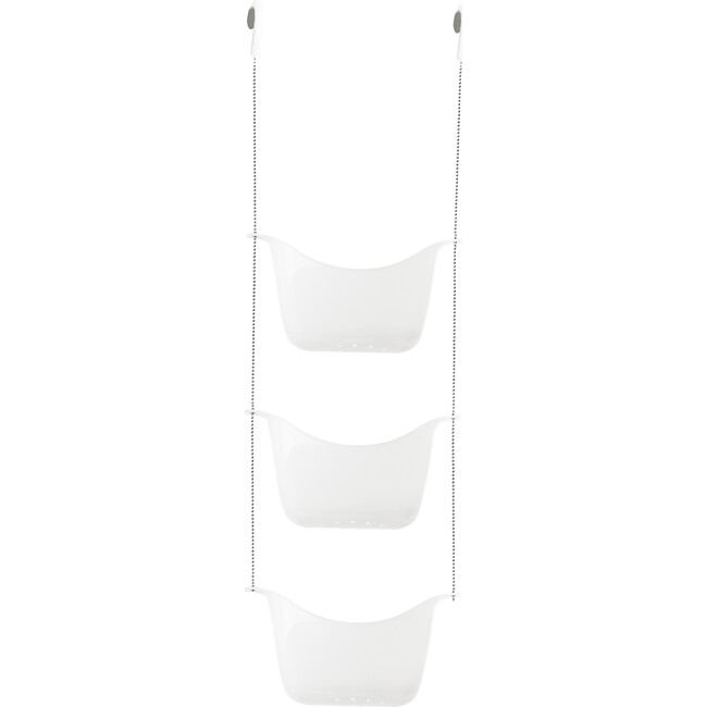 Bask Shower Caddy, White