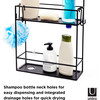 Cubiko Shower Caddy, Black - Bathroom Accessory Sets - 5
