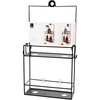 Cubiko Shower Caddy, Black - Bathroom Accessory Sets - 9