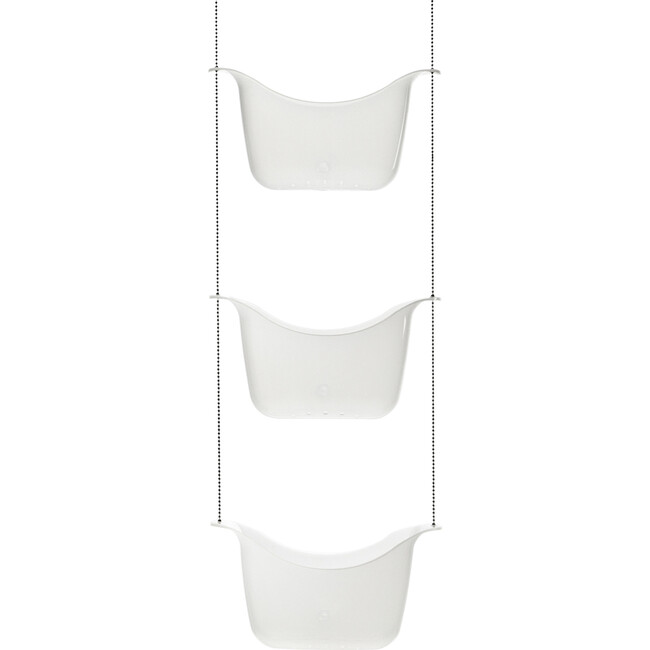 Bask Shower Caddy, White - Bathroom Accessory Sets - 4