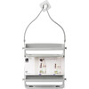 Flex Shower Caddy, Grey - Bathroom Accessory Sets - 8