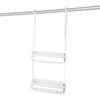 Flex Shower Caddy, White - Bathroom Accessory Sets - 5