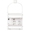 Flex Shower Caddy, White - Bathroom Accessory Sets - 7