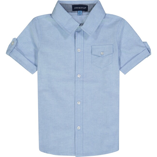 Infant Shorts Set, Light Blue - Shirts - 2
