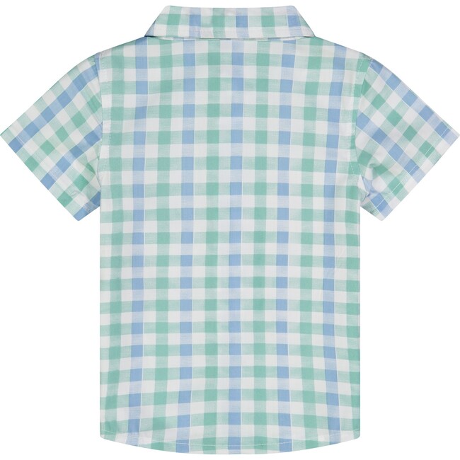 Baby Vest Playsuit & Pant Set, Navy - Rompers - 5