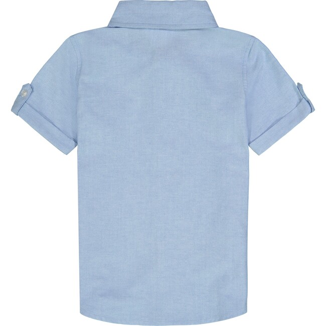 Infant Shorts Set, Light Blue - Shirts - 4