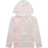 Pastel Tie Dye Hoodie, Pink - Sweatshirts - 1 - thumbnail