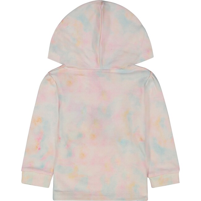 Baby Pastel Tie Dye Sweatshirt Set, Pink - Sweatshirts - 4