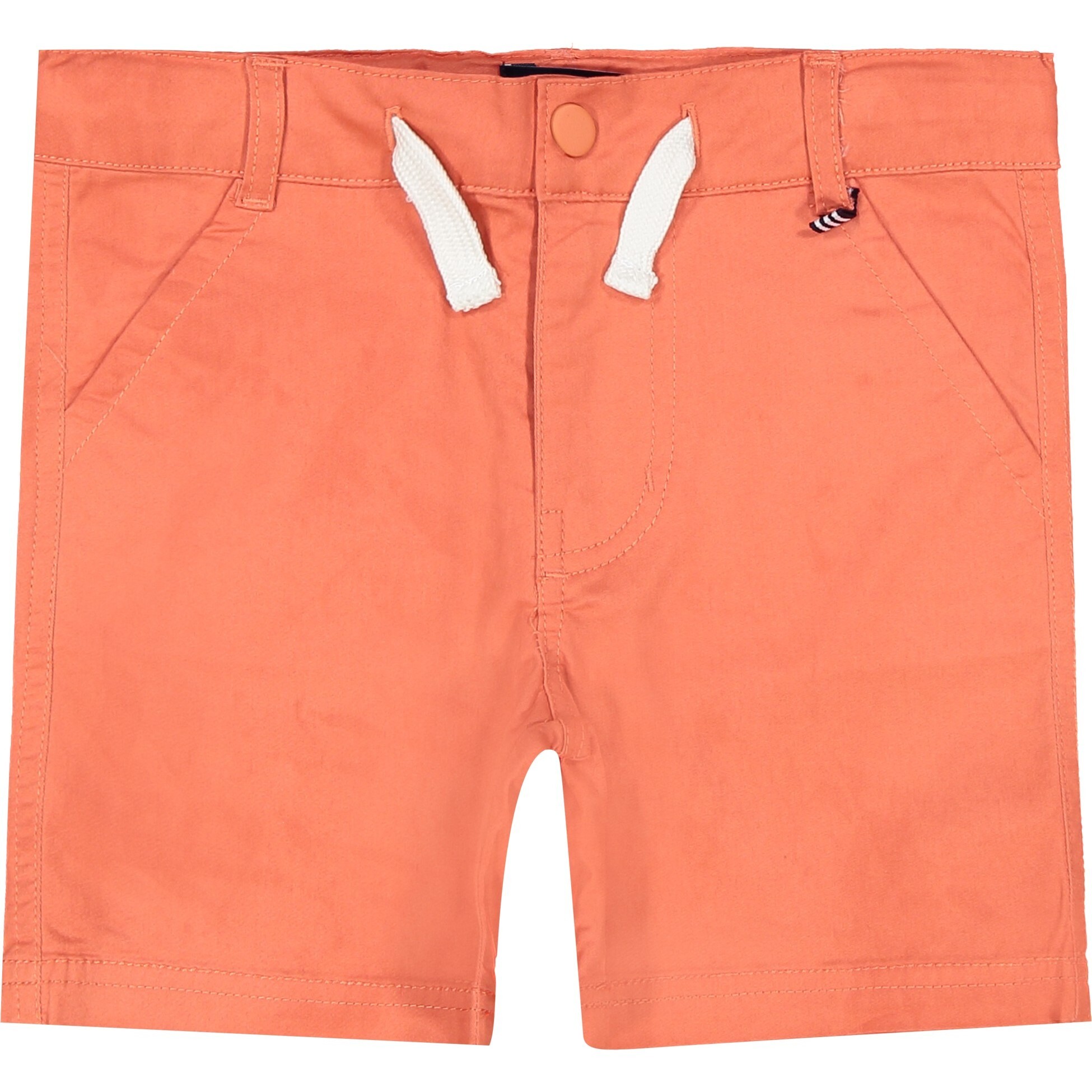 Twill Shorts, Orange - Shorts - 1