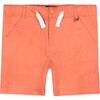 Twill Shorts, Orange - Shorts - 1 - thumbnail