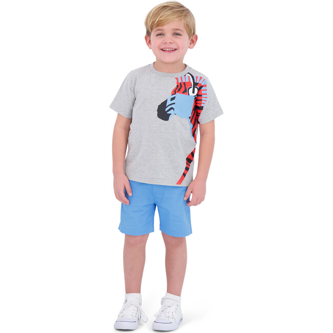 Graphic Tee Shirt, Zebra - Tees - 2