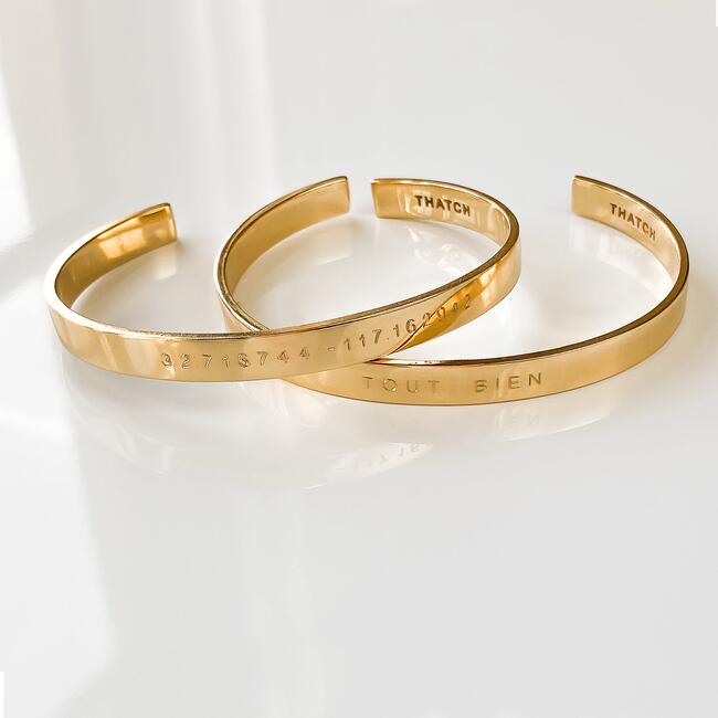 Engravable Atlas Cuff - Bracelets - 2