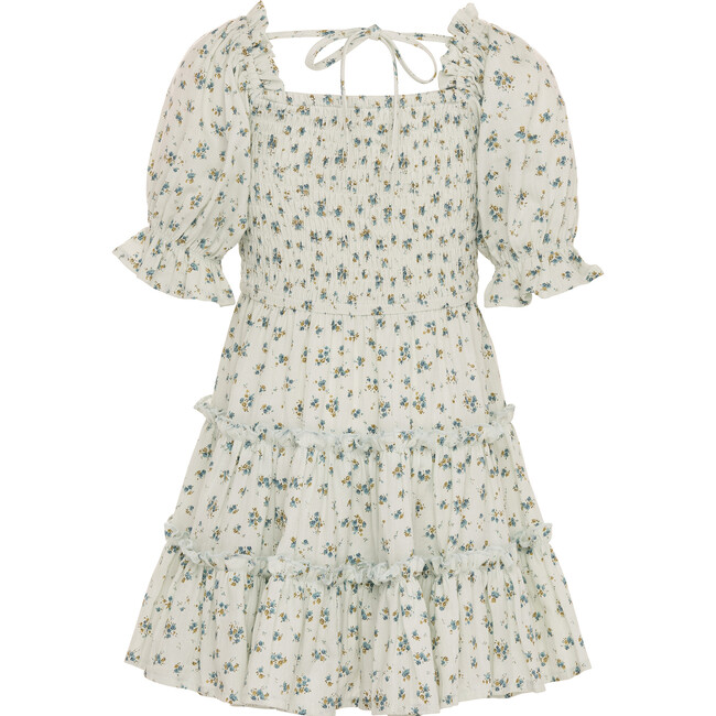 Mini Madeline Dress, Blue and Green Floral - Ivy City Co Dresses ...