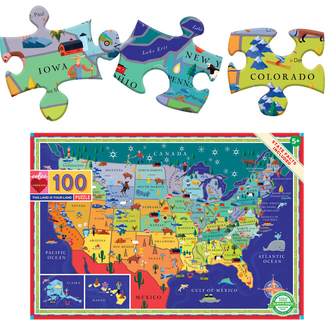 This Land is Your Land 100-Piece Puzzle