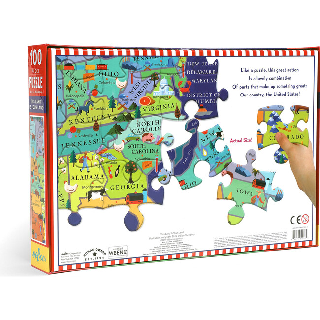 This Land is Your Land 100-Piece Puzzle - Puzzles - 5