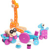 Tractor 72-Piece Felt Building Kit - STEM Toys - 2