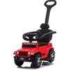 3-in-1 Jeep Rubicon Push Car, Red - Ride-On - 1 - thumbnail