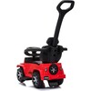 3-in-1 Jeep Rubicon Push Car, Red - Ride-On - 3