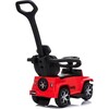 3-in-1 Jeep Rubicon Push Car, Red - Ride-On - 5
