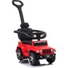 3-in-1 Jeep Rubicon Push Car, Red - Ride-On - 6 - thumbnail