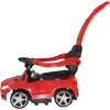 4 in 1 Mercedes Push Car, Red - Ride-On - 3 - thumbnail