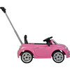 Fiat 500 Push Car, Pink - Ride-On - 3 - thumbnail
