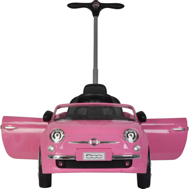 Fiat 500 Push Car, Pink - Ride-On - 5