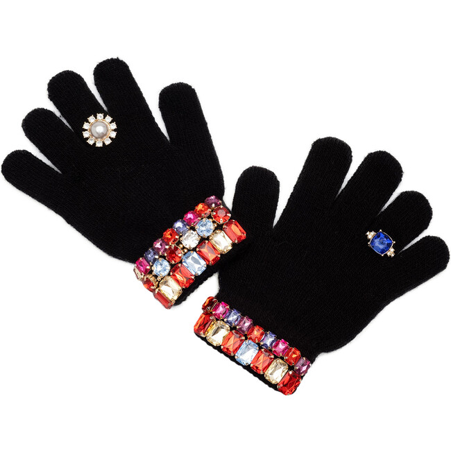 Ice Skating Jeweled Gloves - Gloves - 1
