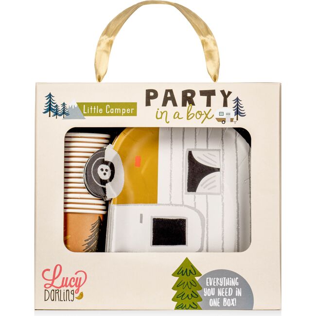 Little Camper Party in a Box - Party Accessories - 1 - zoom
