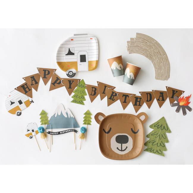 Little Camper Party in a Box - Party Accessories - 2