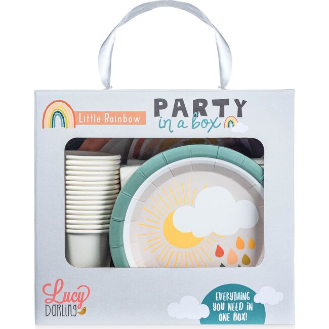 Little Rainbow Party in a Box - Party Accessories - 1