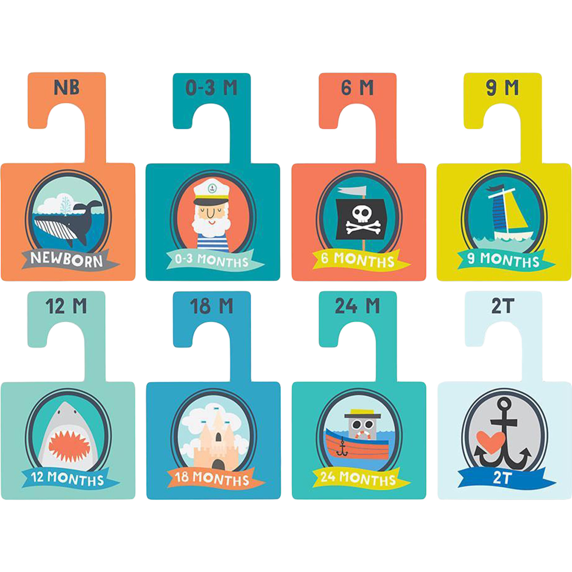 Little Captain Closet Dividers - Accents - 1