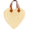 Women's The Big Heart Tote, Natural - Bags - 1 - thumbnail