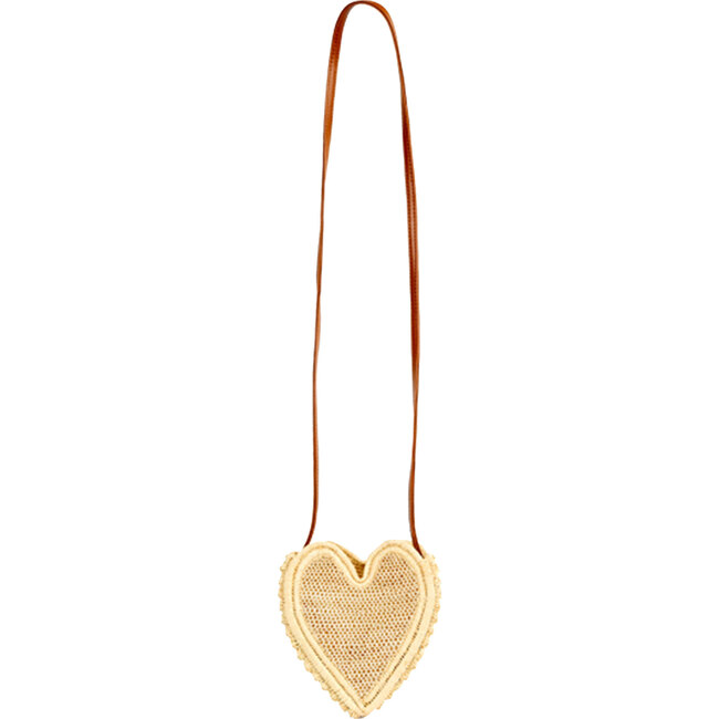 The Little Heart Tote, Natural - Bags - 1