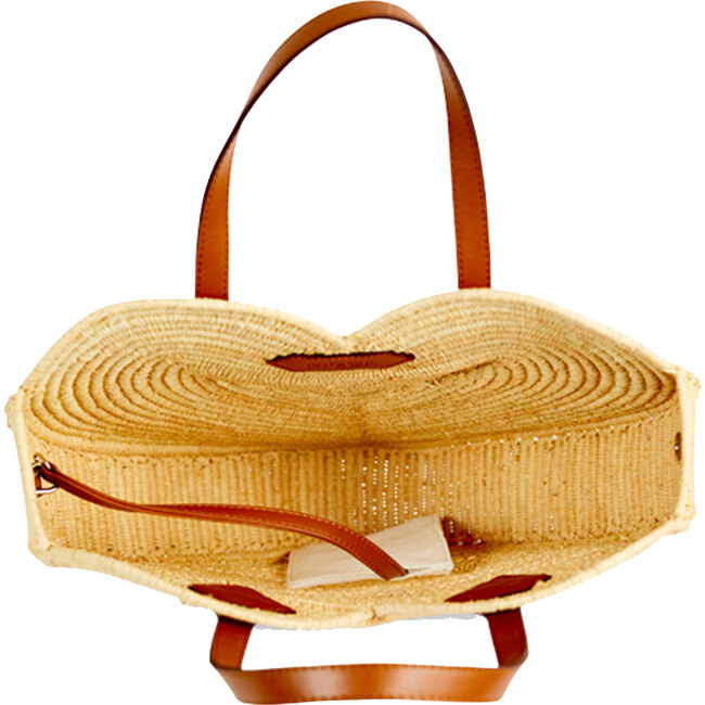 Women's The Big Heart Tote, Natural - Bags - 4