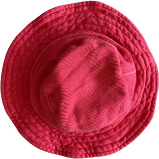 Lil' Sunshine Hat, Raspberry