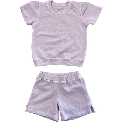 Lil' Short Sweat Set, Lilac - Mixed Apparel Set - 1
