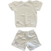 Lil' Short Sweat Set, Oat Milk - Mixed Apparel Set - 2