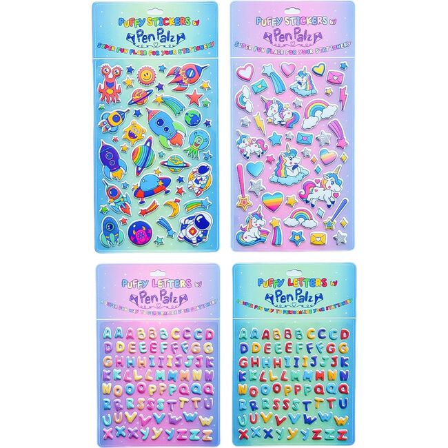 Puffy Sticker Flair Bundle - Paper Goods - 1