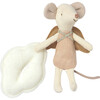 Guardian Angel Mouse in Book - Soft Dolls - 2