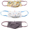 Child 3 Masks Set, Papyrus & Plaid - Face Masks - 1 - thumbnail