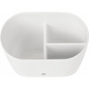 Step Melamine Bathroom Set, White - Bathroom Accessory Sets - 4