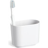 Step Melamine Bathroom Set, White - Bathroom Accessory Sets - 5